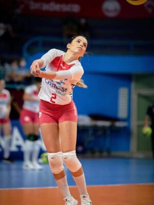 Keyla Alves play volleyball