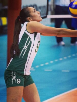 Yuliya Gerasymova volleyball